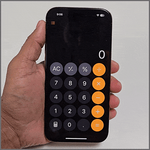 Scientific calculator app 