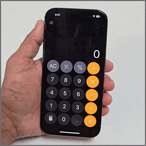 unit conversion features of calculator app