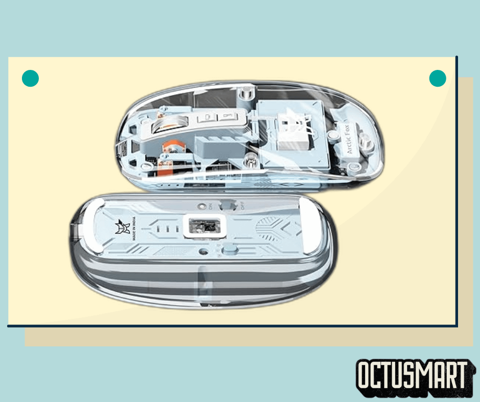 transparent and wireless mouse